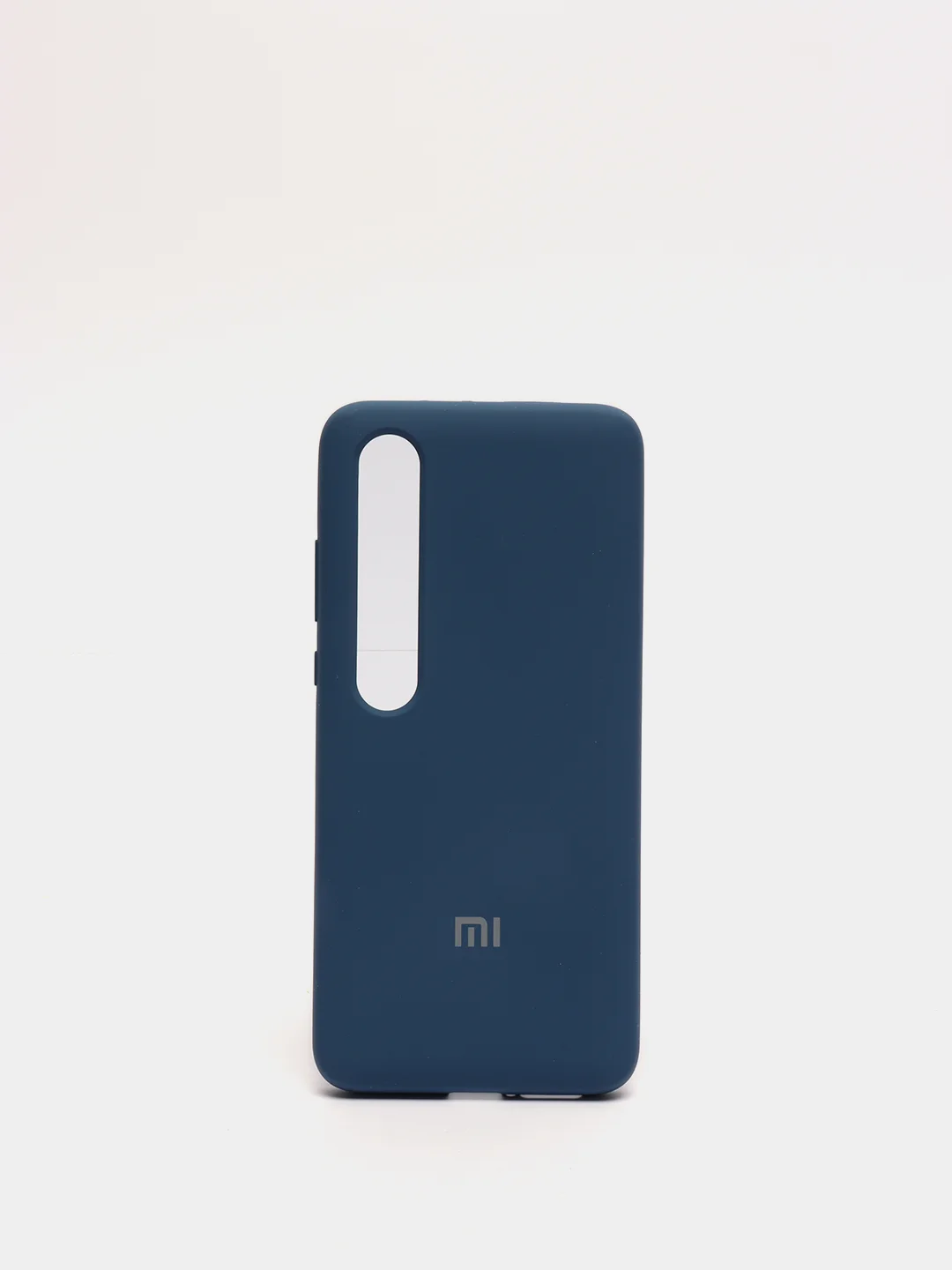 Синий меланж защитный силиконовый чехол Silicone Cover XIAOMI MI10/10 PRO
