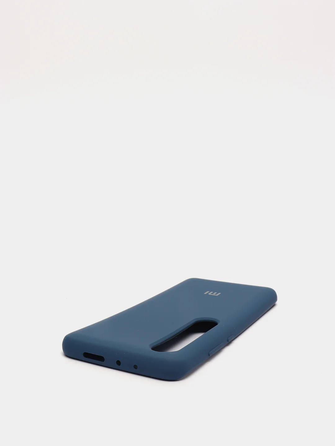 Синий меланж защитный силиконовый чехол Silicone Cover XIAOMI MI10/10 PRO