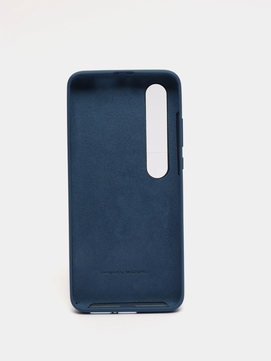Синий меланж защитный силиконовый чехол Silicone Cover XIAOMI MI10/10 PRO