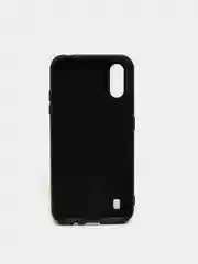 Черный защитный силиконовый чехол Silicone Cover SAMSUNG M01