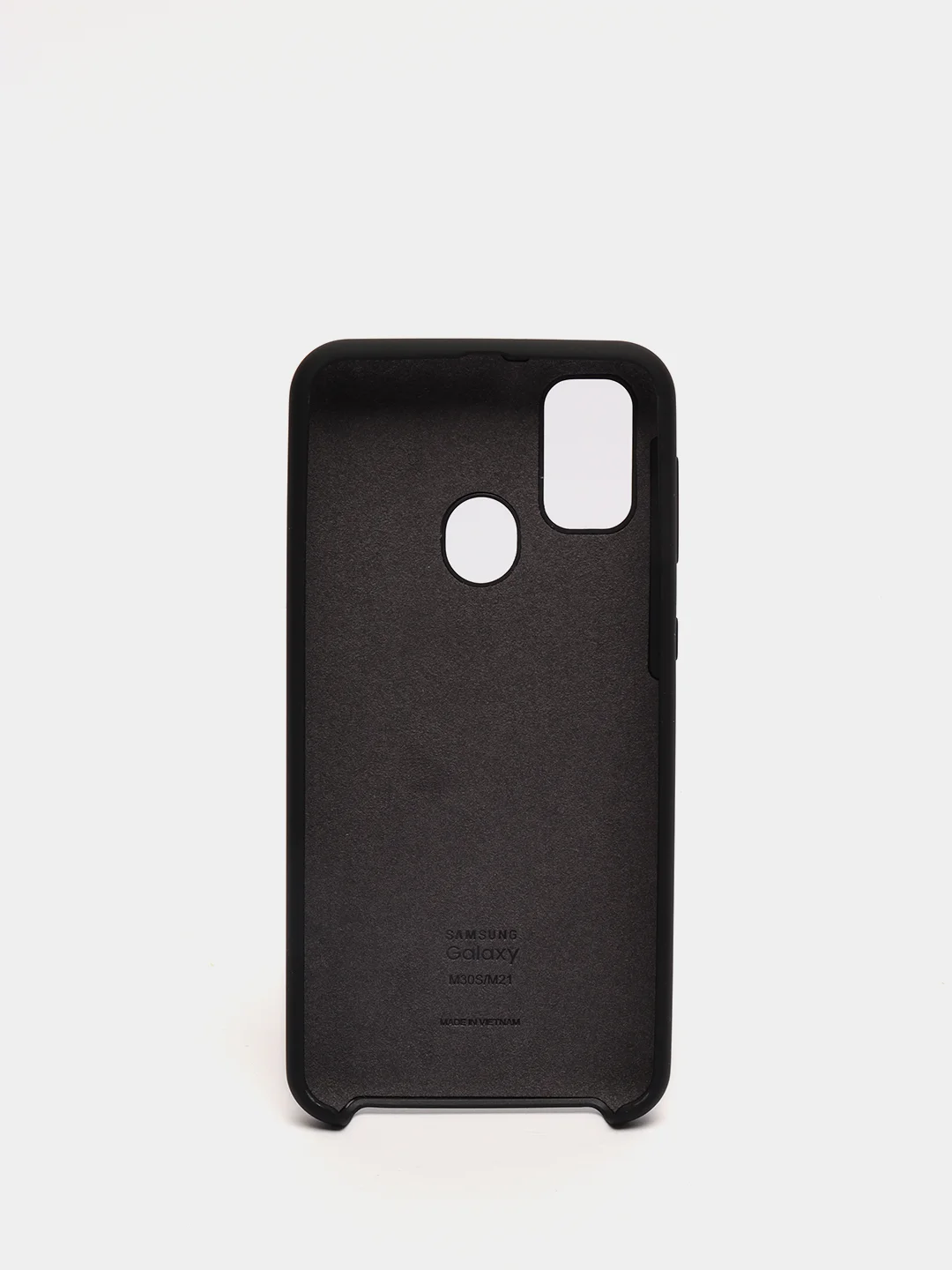 Черный защитный силиконовый чехол Silikone Cover для Samsung M30S,M21