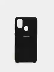 Черный защитный силиконовый чехол Silikone Cover для Samsung M30S,M21