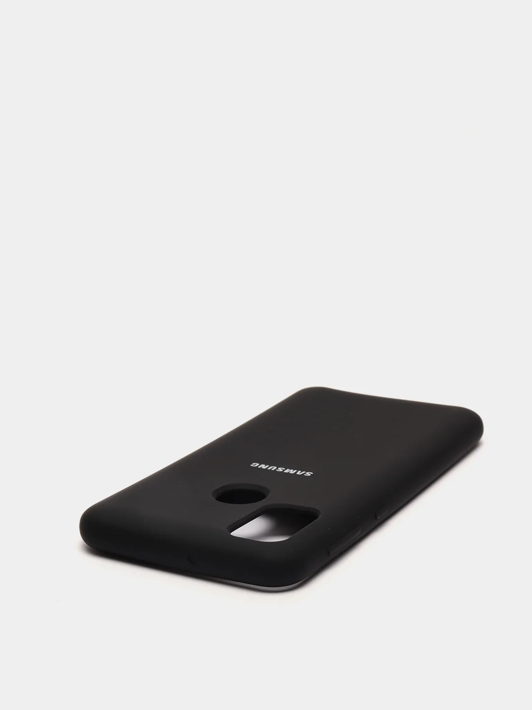 Черный защитный силиконовый чехол Silikone Cover для Samsung M30S,M21