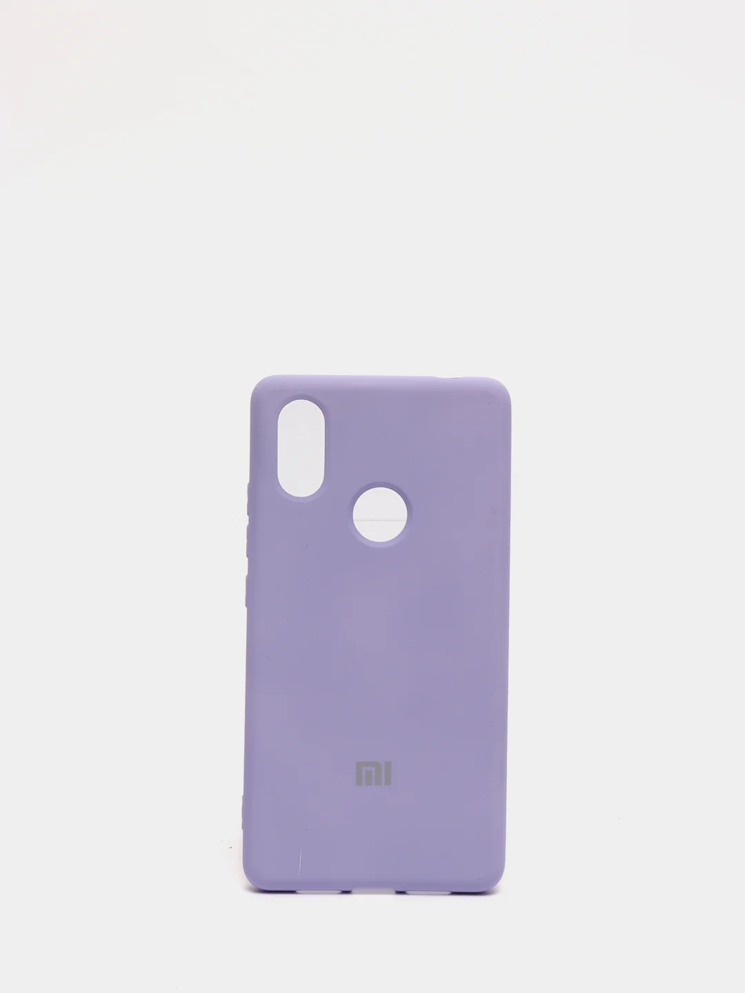 Сиреневый защитный силиконовый чехол Silicone Cover XIAOMI 8SE
