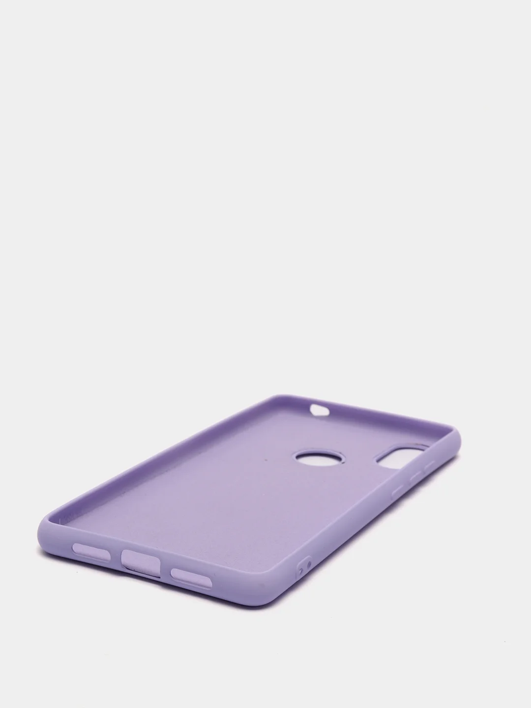 Сиреневый защитный силиконовый чехол Silicone Cover XIAOMI 8SE