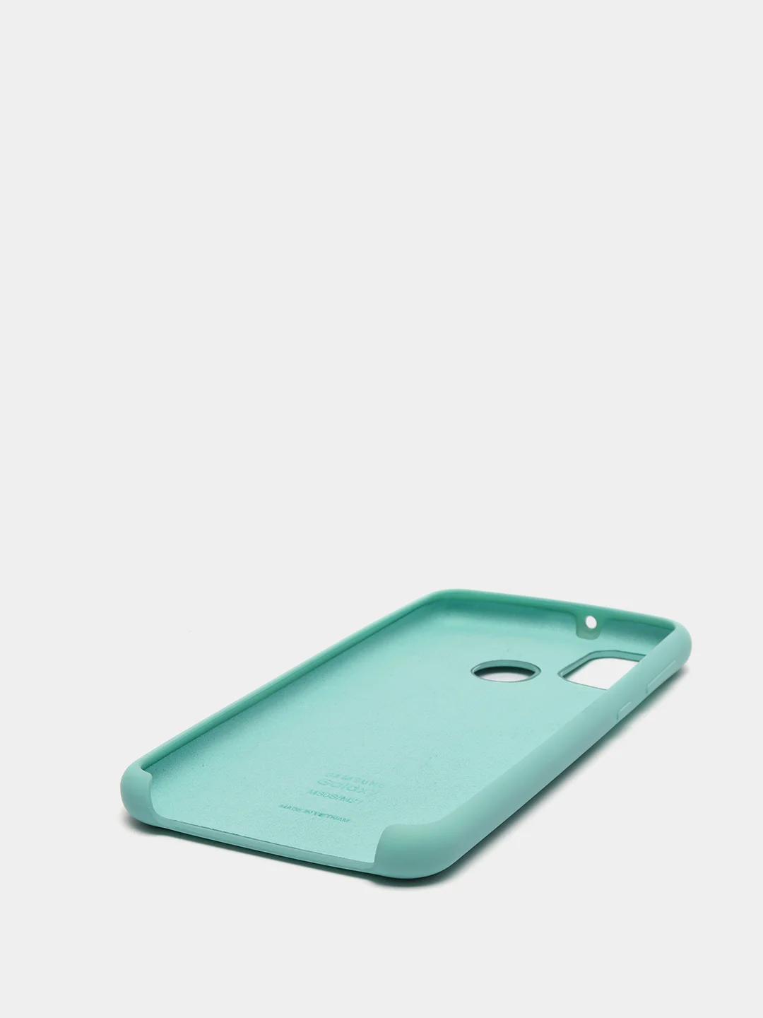 Бирюзовый защитный силиконовый чехол Silikone Cover для Samsung M30S,M21
