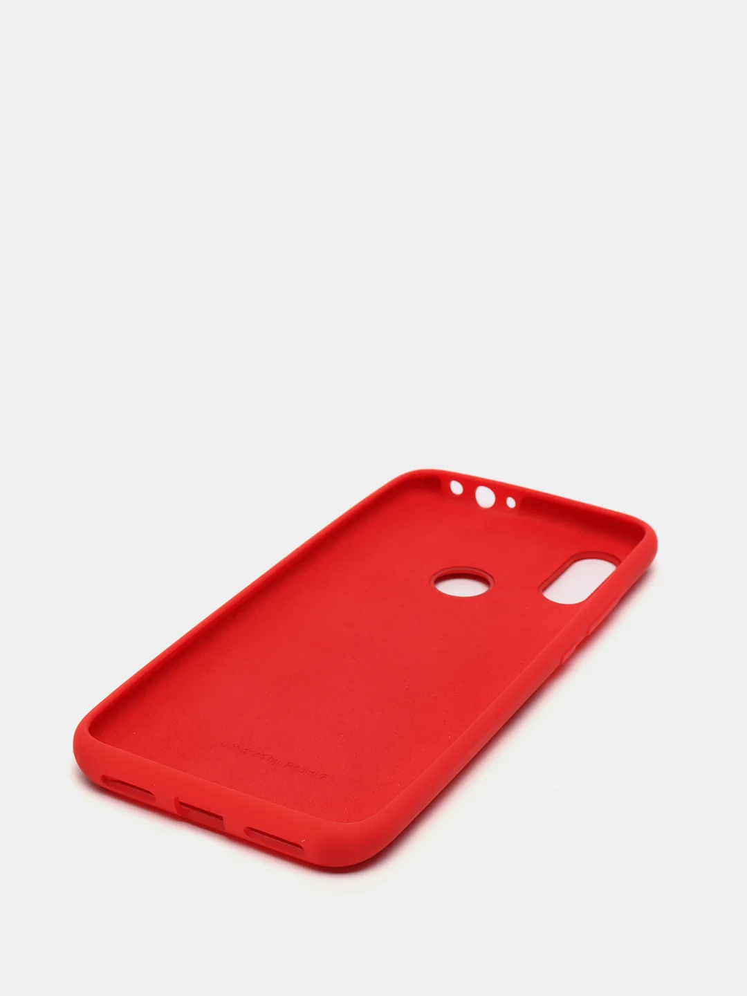 Алый защитный силиконовый чехол Silicone Cover XIAOMI REDMI NOTE 5