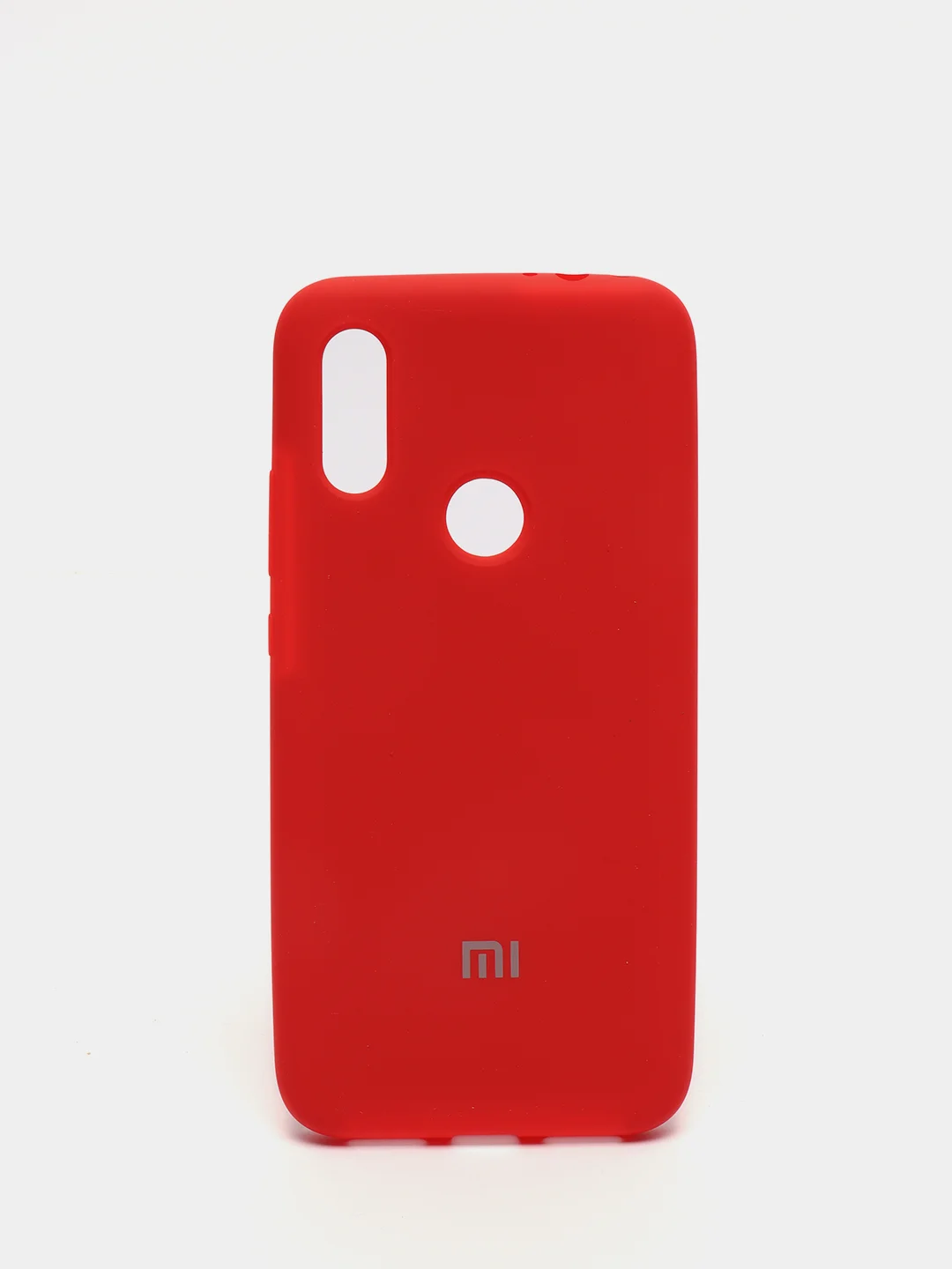 Алый защитный силиконовый чехол Silicone Cover XIAOMI REDMI NOTE 5