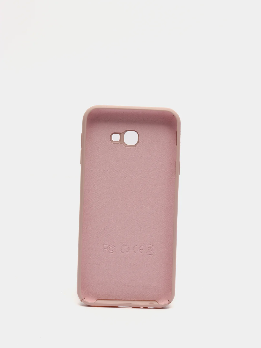 Бежевый защитный силиконовый чехол Silikone Cover для Samsung J4 PLUS