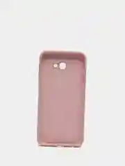 Бежевый защитный силиконовый чехол Silikone Cover для Samsung J4 PLUS