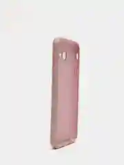 Бежевый защитный силиконовый чехол Silikone Cover для Samsung J4 PLUS