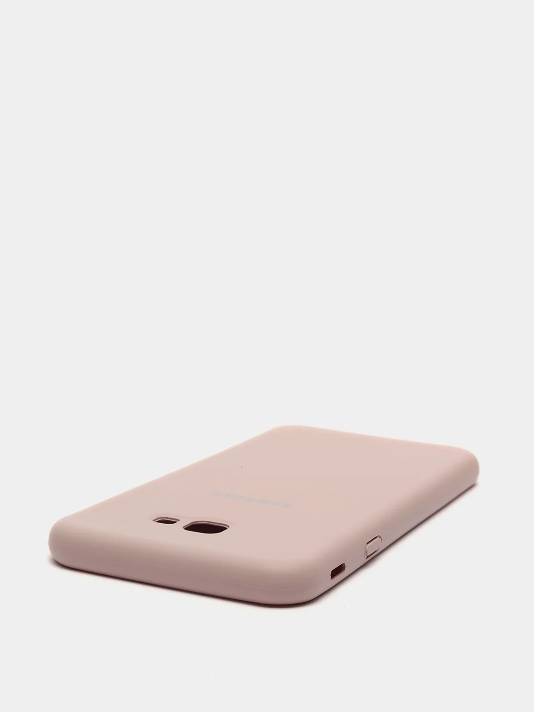 Бежевый защитный силиконовый чехол Silikone Cover для Samsung J4 PLUS