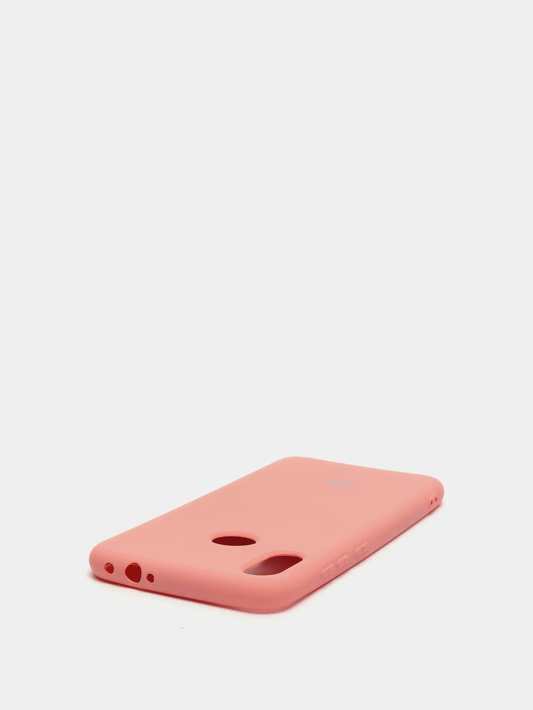 Кораллово-розовый защитный силиконовый чехол Silicone Cover XIAOMI REDMI 7