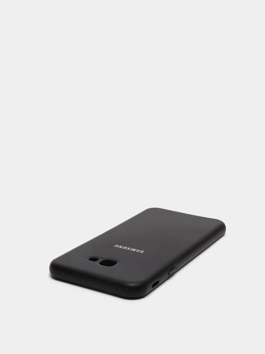 Черный защитный силиконовый чехол Silikone Cover для Samsung J4 PLUS
