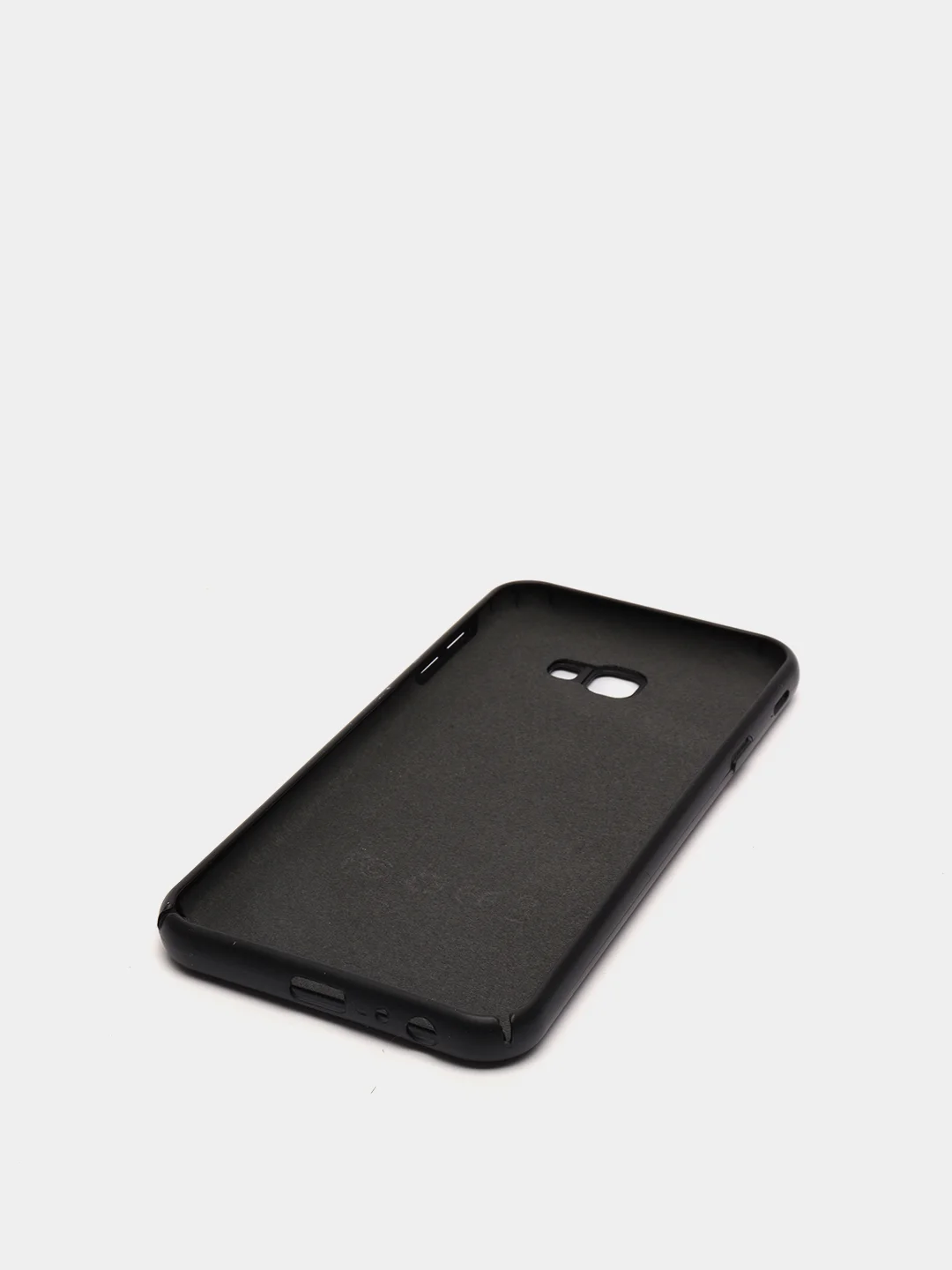 Черный защитный силиконовый чехол Silikone Cover для Samsung J4 PLUS