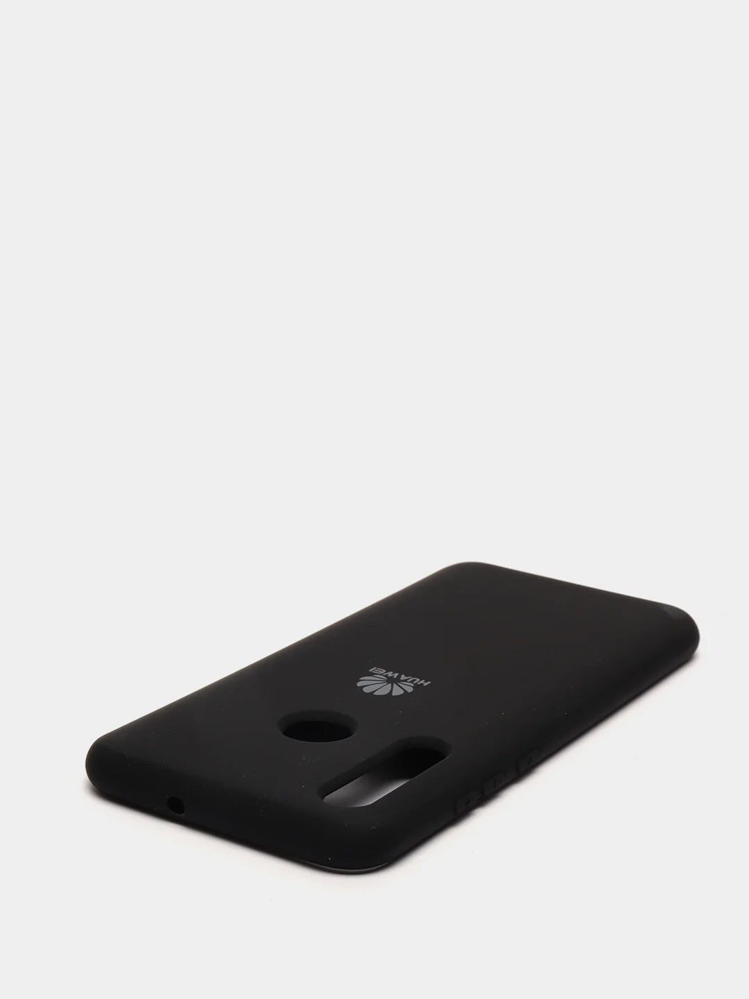 Черный защитный силиконовый чехол Silicone Cover HUAWEI 10 LITE