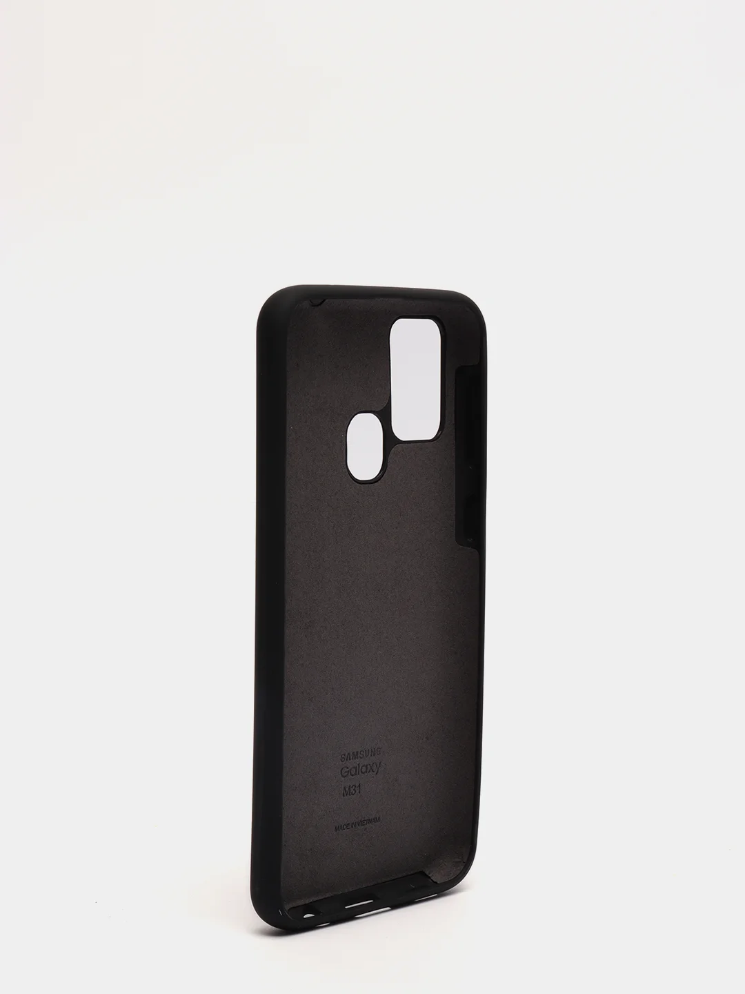 Черный защитный силиконовый чехол Silikone Cover  для Samsung M31