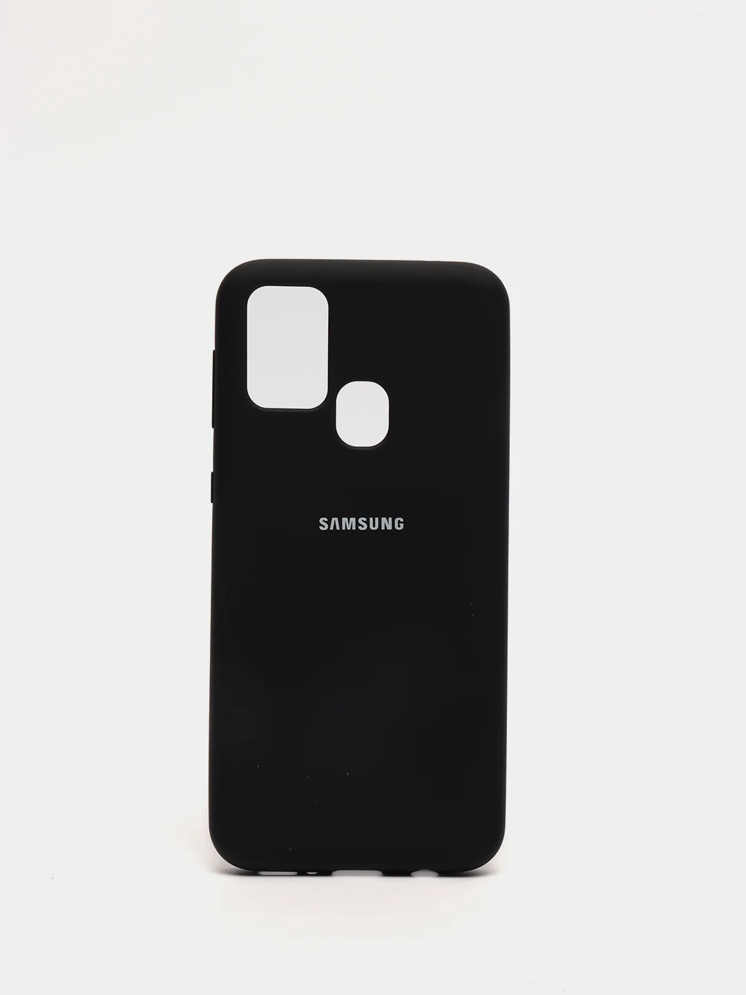 Черный защитный силиконовый чехол Silikone Cover  для Samsung M31