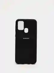Черный защитный силиконовый чехол Silikone Cover  для Samsung M31