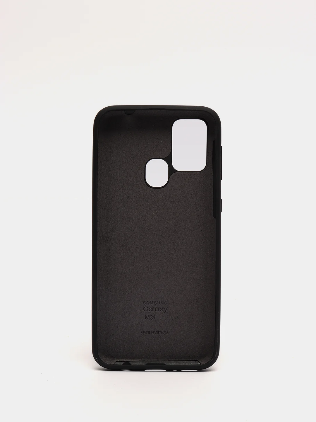 Черный защитный силиконовый чехол Silikone Cover  для Samsung M31