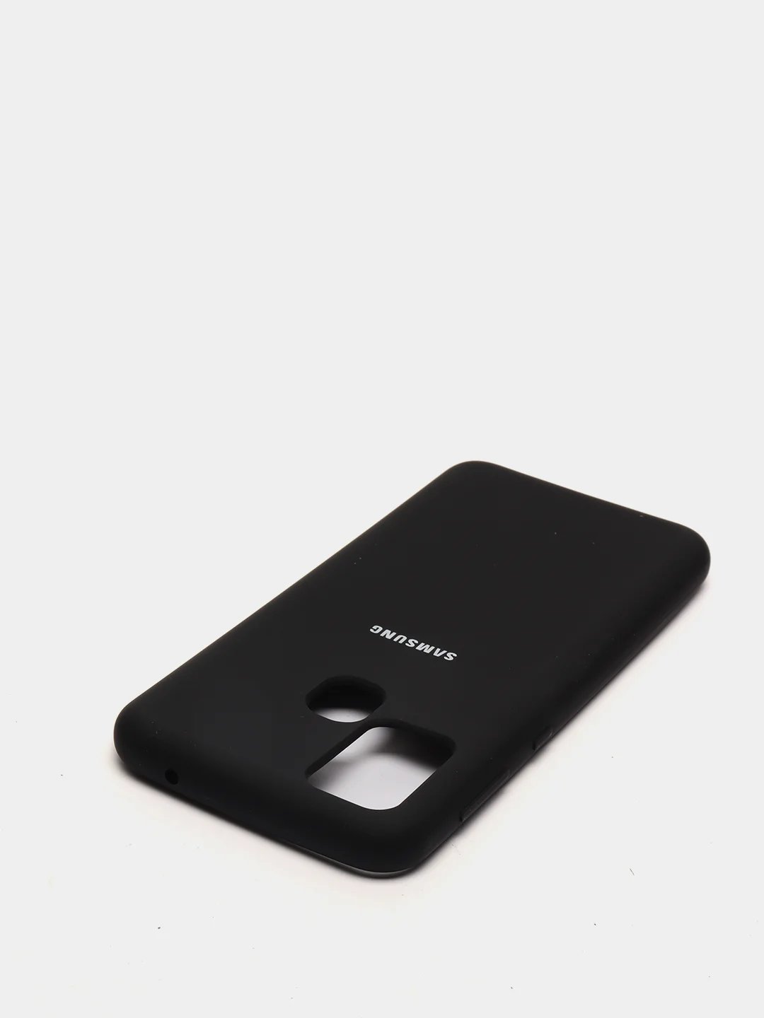 Черный защитный силиконовый чехол Silikone Cover  для Samsung M31