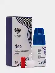 Клей для наращивания ресниц нео "Neo Lovely", 3 мл до 20 февраля 2025 (новый дизайн)