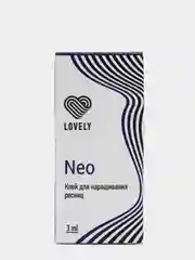 Клей для наращивания ресниц нео "Neo Lovely", 3 мл до 20 февраля 2025 (новый дизайн)