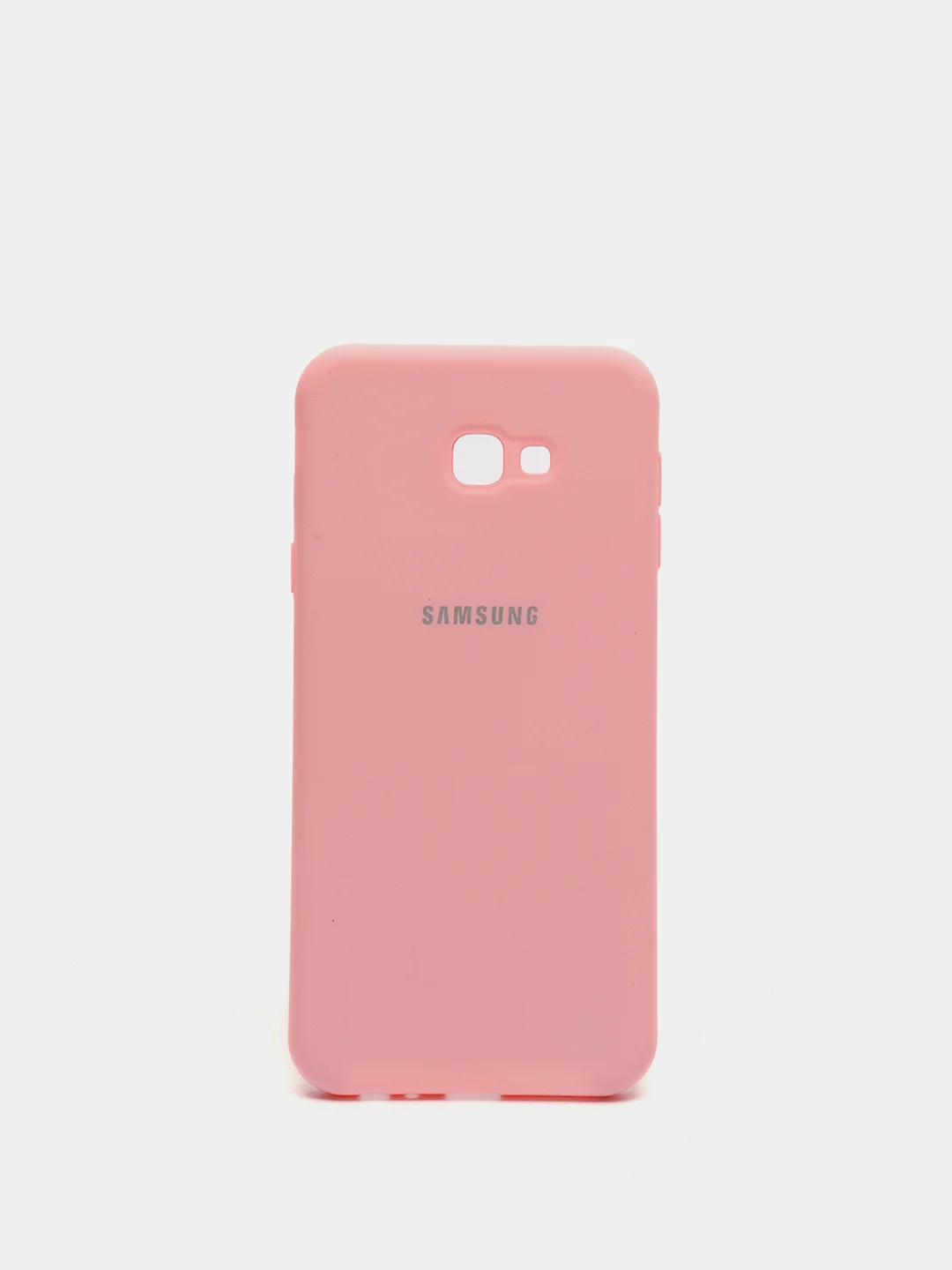 Розовый защитный силиконовый чехол Silikone Cover для Samsung J4 PLUS
