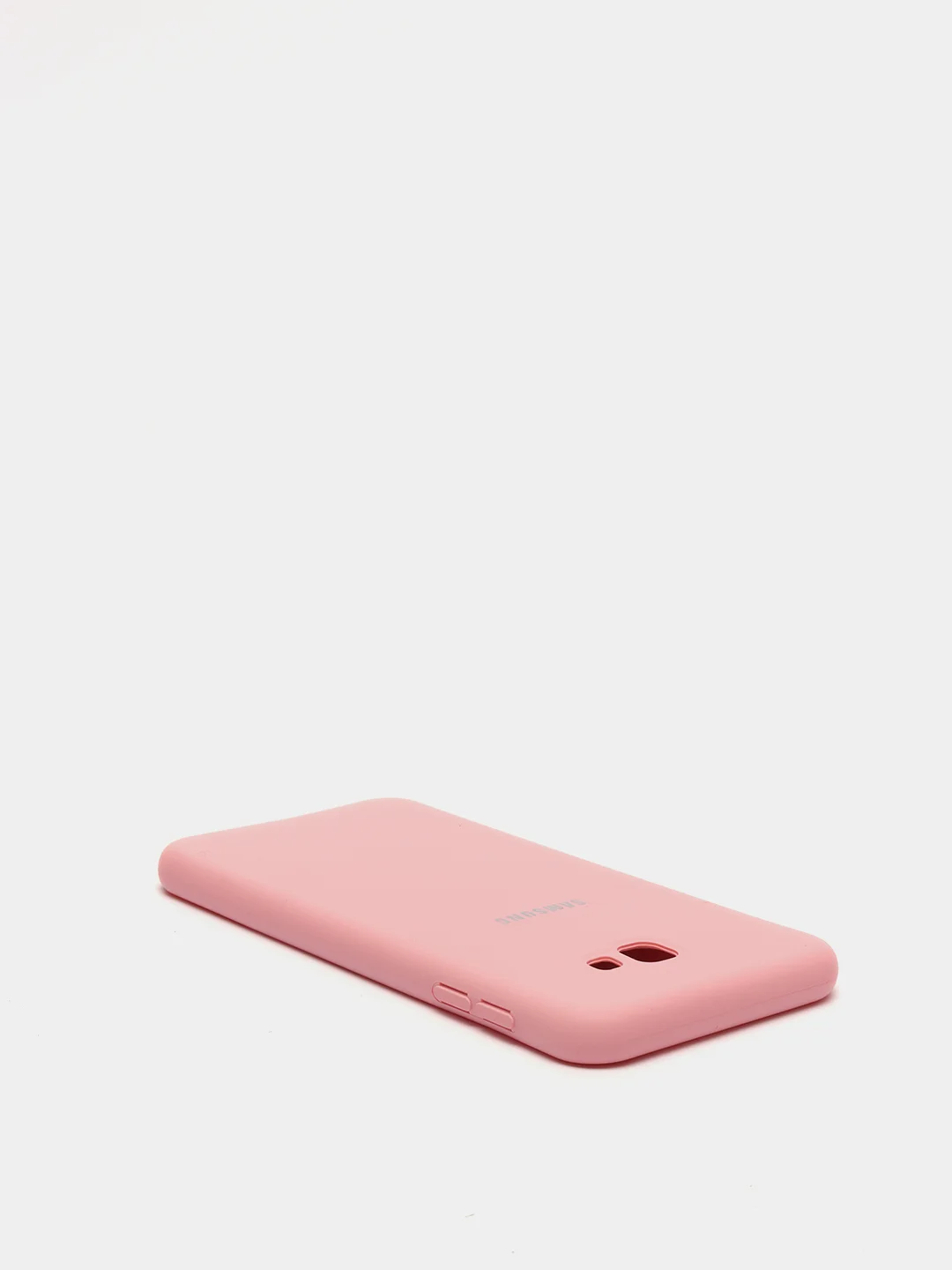 Розовый защитный силиконовый чехол Silikone Cover для Samsung J4 PLUS