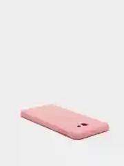 Розовый защитный силиконовый чехол Silikone Cover для Samsung J4 PLUS