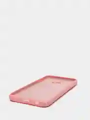 Розовый защитный силиконовый чехол Silikone Cover для Samsung J4 PLUS