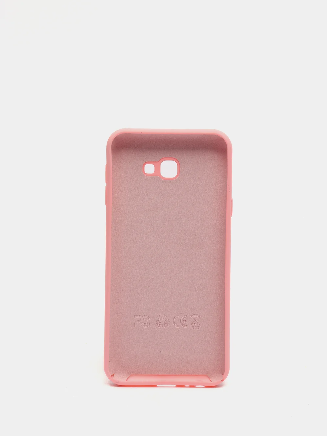 Розовый защитный силиконовый чехол Silikone Cover для Samsung J4 PLUS