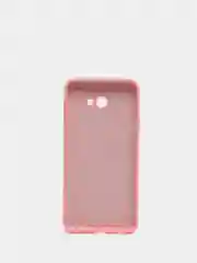Розовый защитный силиконовый чехол Silikone Cover для Samsung J4 PLUS