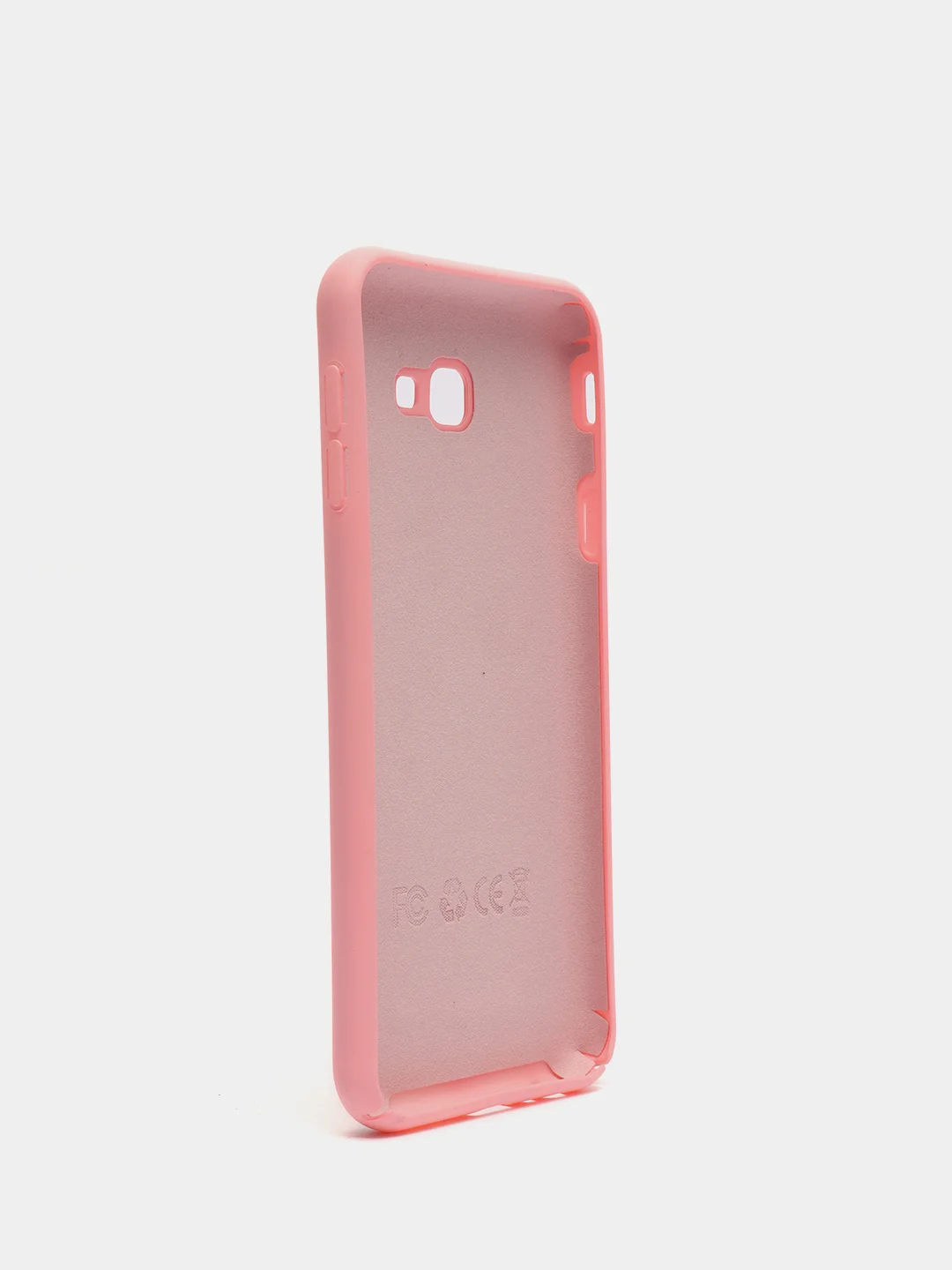 Розовый защитный силиконовый чехол Silikone Cover для Samsung J4 PLUS