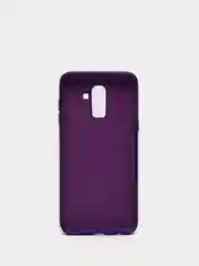 Аметистовый защитный силиконовый чехол Silikone Cover для Samsung J8 2018