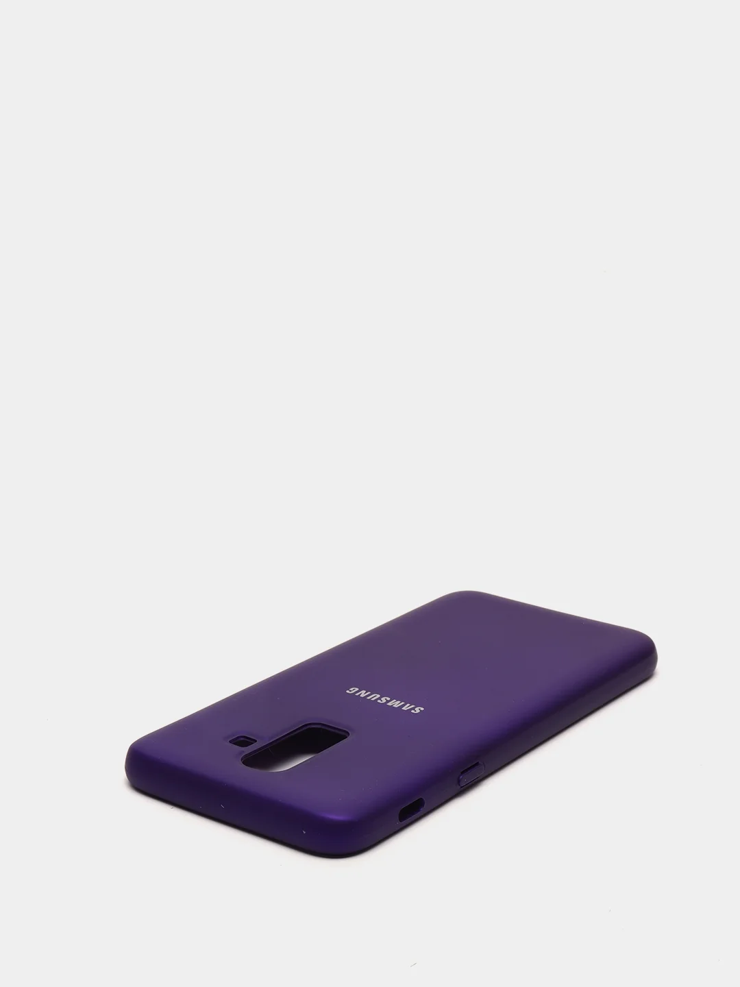 Аметистовый защитный силиконовый чехол Silikone Cover для Samsung J8 2018