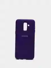 Аметистовый защитный силиконовый чехол Silikone Cover для Samsung J8 2018