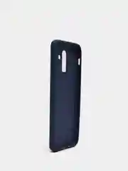 Индиго защитный силиконовый чехол Silikone Cover для Samsung J8 2018