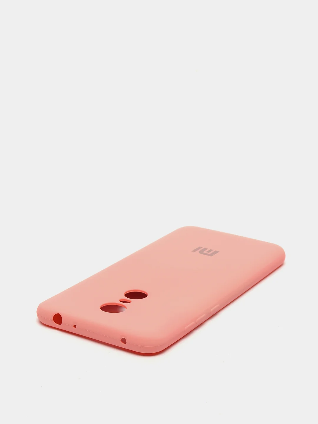 Розовый защитный силиконовый чехол Silicone Cover XIAOMI REDMI NOTE 5 PLUS