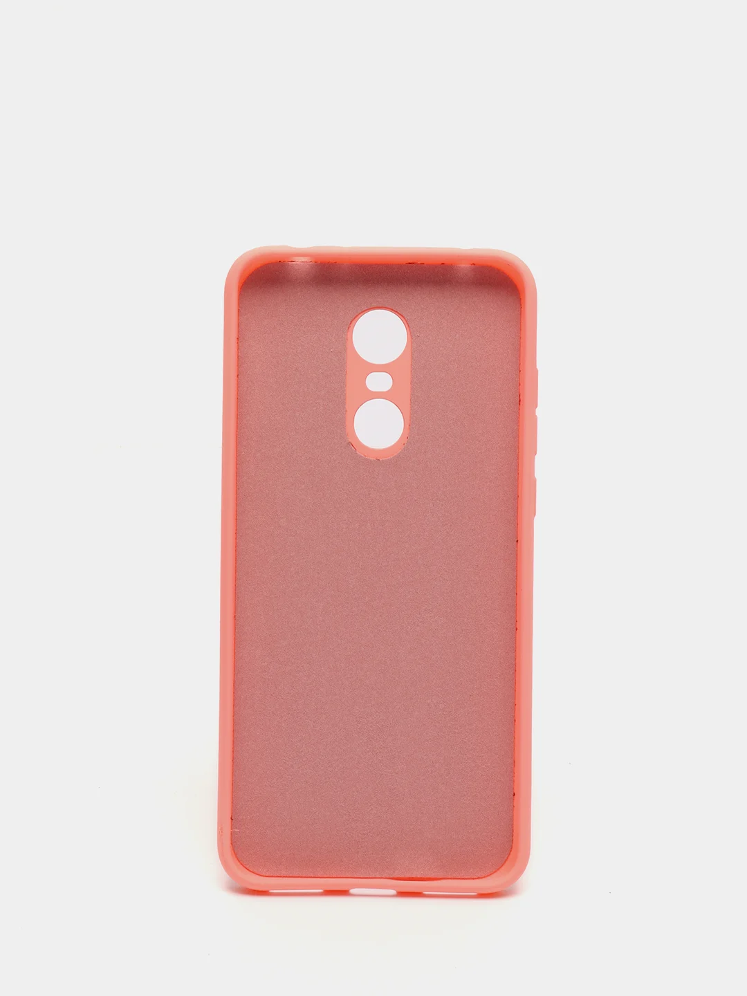 Розовый защитный силиконовый чехол Silicone Cover XIAOMI REDMI NOTE 5 PLUS