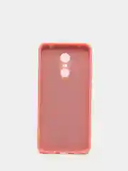 Розовый защитный силиконовый чехол Silicone Cover XIAOMI REDMI NOTE 5 PLUS