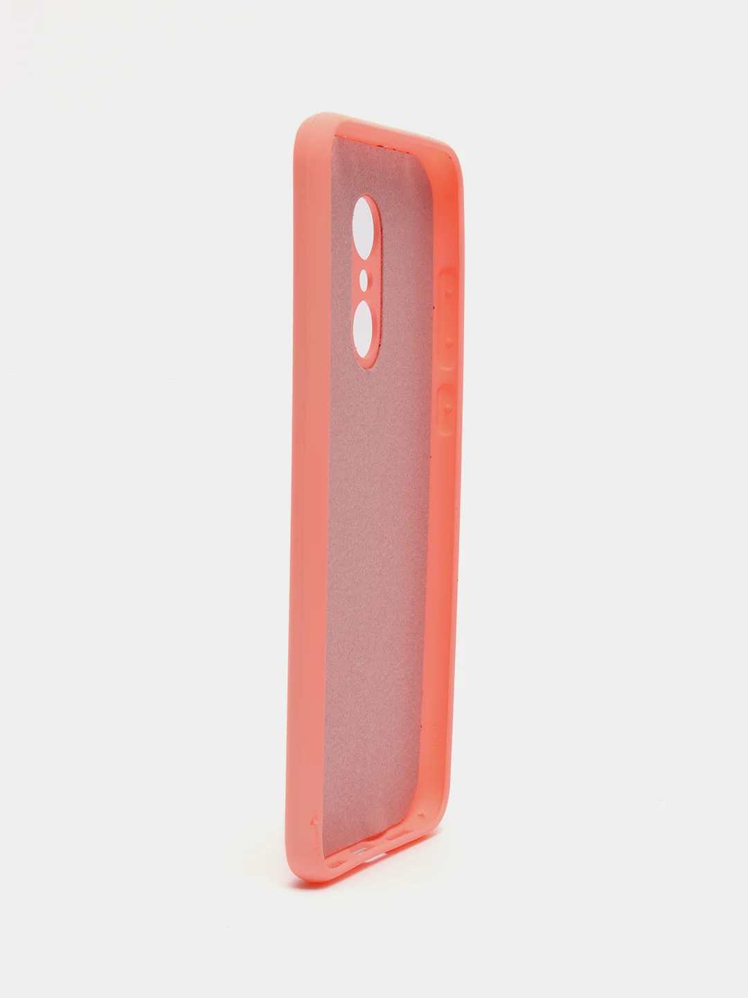 Розовый защитный силиконовый чехол Silicone Cover XIAOMI REDMI NOTE 5 PLUS