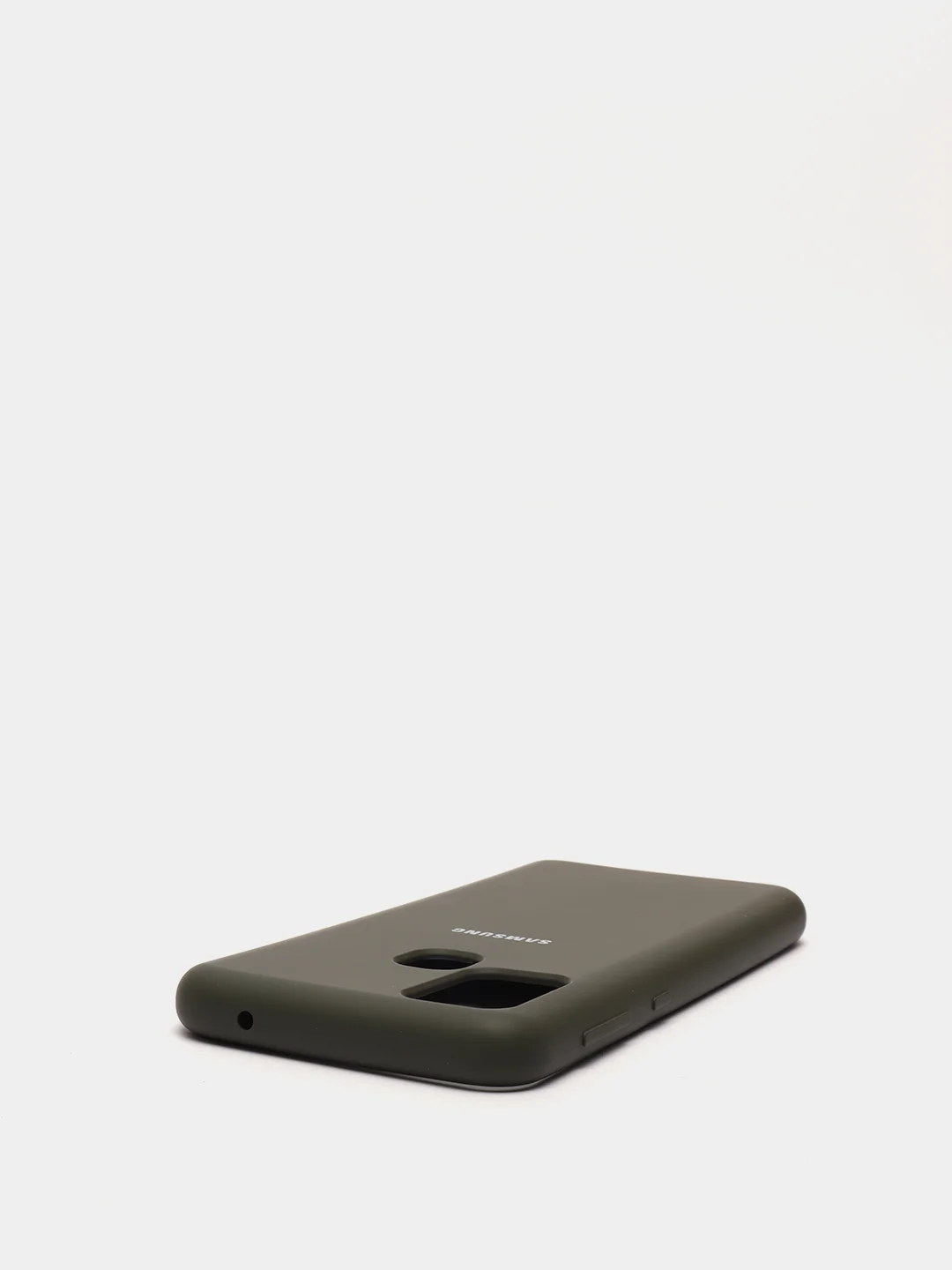 Зелёный хаки защитный силиконовый чехол Silikone Cover  для Samsung M31