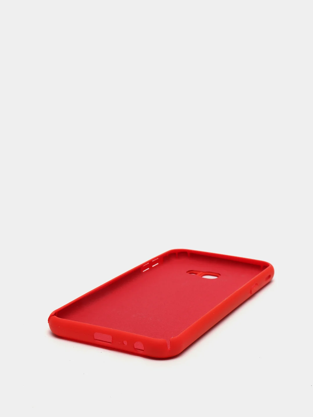 Алый защитный силиконовый чехол Silikone Cover для Samsung J4 PLUS