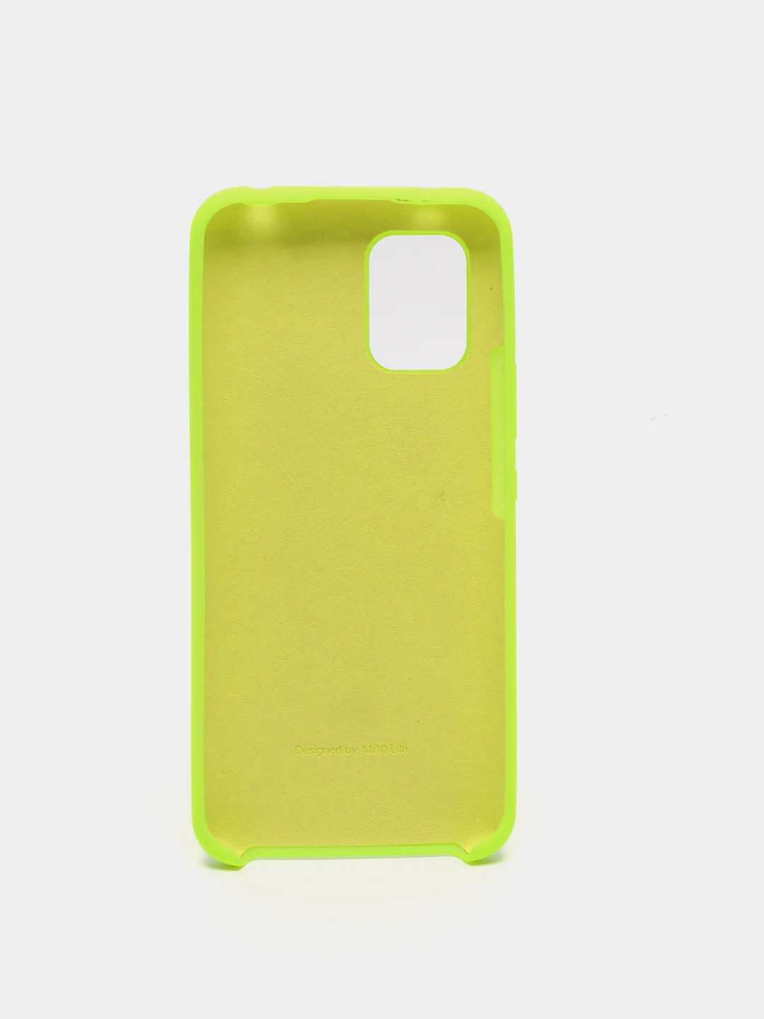 Салатовый защитный силиконовый чехол Silicone Cover XIAOMI MI 10 LITE/10 YOUTH