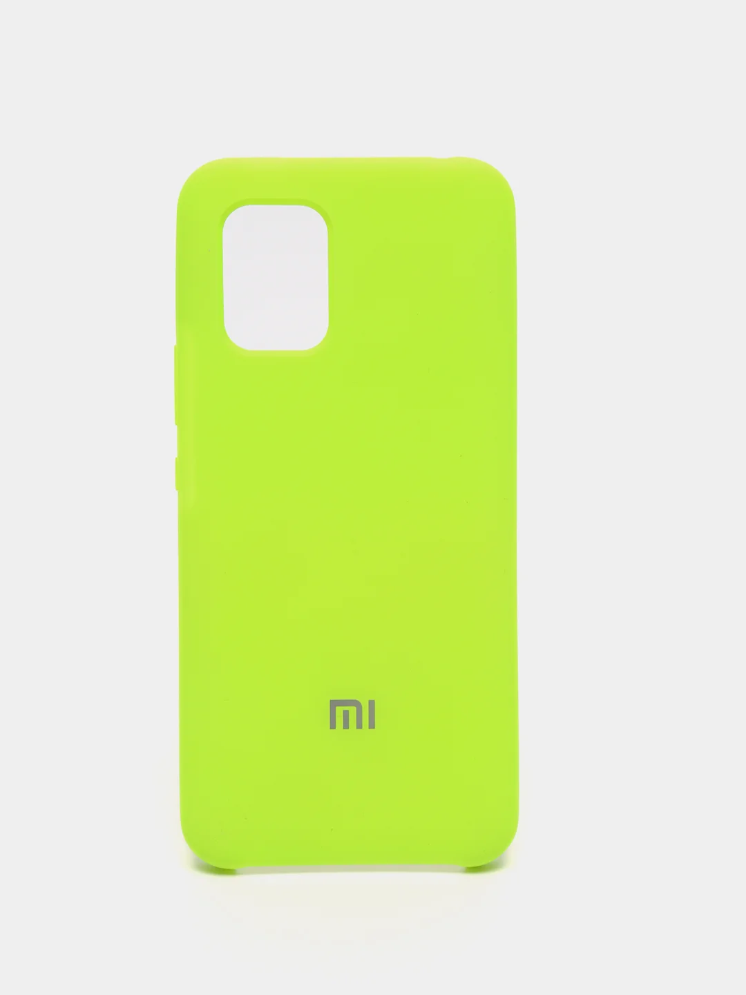 Салатовый защитный силиконовый чехол Silicone Cover XIAOMI MI 10 LITE/10 YOUTH