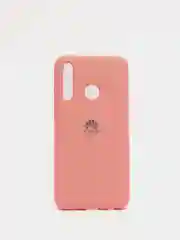 Розовый защитный силиконовый чехол Silicone Cover HUAWEI 10 LITE