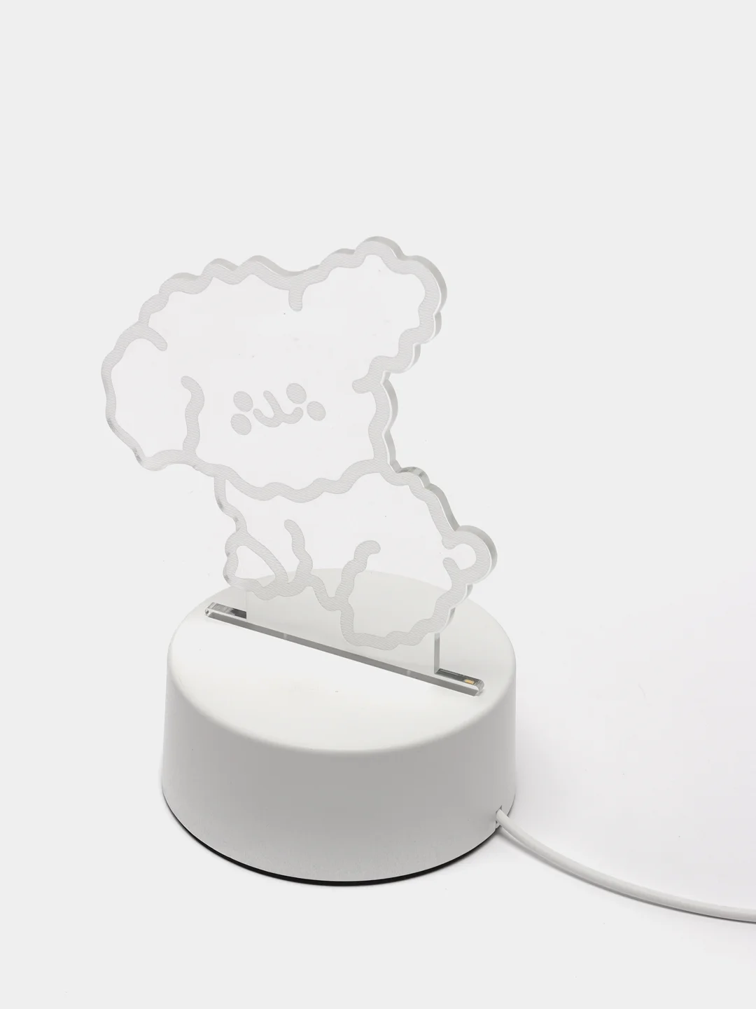 Кремовый светильник ночник светодиодный LED, питание от USB