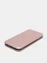 Розовый чехол-книжка на iPhone 6/6s, 6 Plus, 7/8, SE 2020, 7/8 Plus, X, XR, XS Max, 11, 11 Pro Max