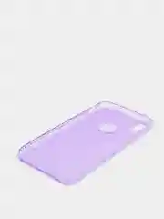 Пурпурный чехол для Apple iPhone Xs Max, прозрачный, силиконовый, со стразами